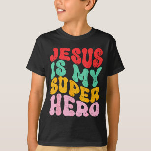 Jesus Is Mijn Superheld - Christelijk Religieus T-shirt