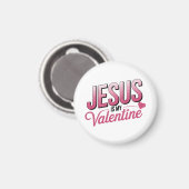Jesus Is Mijn Valentijn Magneet (Voorkant / Achterkant)