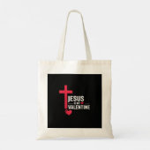 Jesus Is Mijn Valentijn Tote Bag (Achterkant)