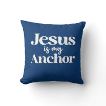Jesus is My Anchor Christian Home Decor 