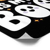 Jesus Is My Boo Cute Christian Halloween Ghost Fun Poster (Hoek)