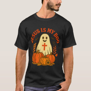 Jesus Is My Boo T-shirt Schattig Christelijk spook