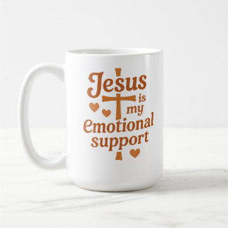 Jesus is my Emotional Support Koffiemok