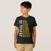 Jesus Is My Everything Christian God Jesus Religio T-shirt (Voorkant volledig)