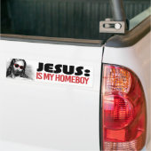 Jesus is my homeboy - Liberal Humor - png Bumpersticker (Op Truck)