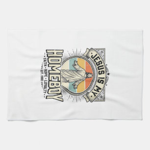 Jesus Is My Homeboy Vintage Religieus T-shirt Theedoek