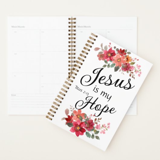 Jesus is My Hope Planner (Display)