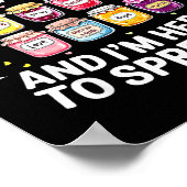 Jesus Is My Jam And Im Here To Spread Christian Bi Poster (Hoek)