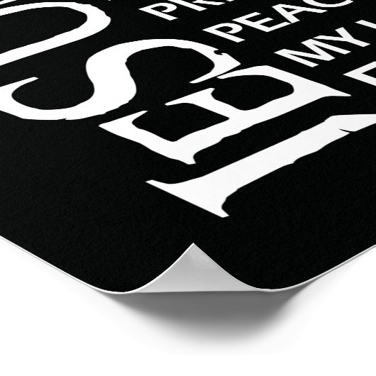 Jesus is my poster (Hoek)