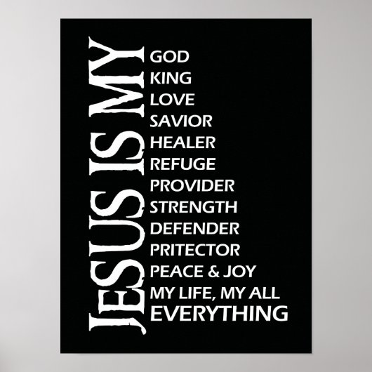 Jesus is my poster (Voorkant)