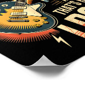 Jesus Is My Rock And That Is How I Roll Christian  Poster (Hoek)