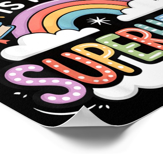 Jesus Is My Superhero  Poster (Hoek)