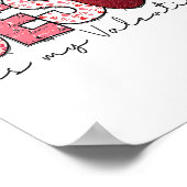 Jesus Is My Valentine Religious God Christian Vale Poster (Hoek)