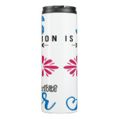 Jesus Is Not An Option But He Is The Answer Thermosbeker (Achterkant)