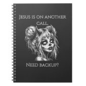 Jesus Is on Another Phone – Succubus Backup Notitieboek (Voorkant)