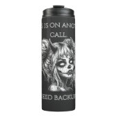 Jesus Is on Another Phone – Succubus Backup Thermosbeker (Voorkant)