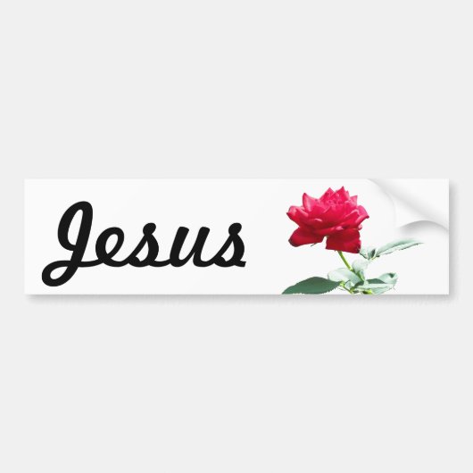 Jesus Is Opgestaan Bumpersticker (Voorkant)