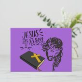 Jesus is Risen Kaart (Staand voorkant)