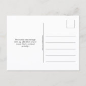 JESUS IS RISEN Logo QR Code Church Services EASTER Uitnodiging Briefkaart (Achterkant)