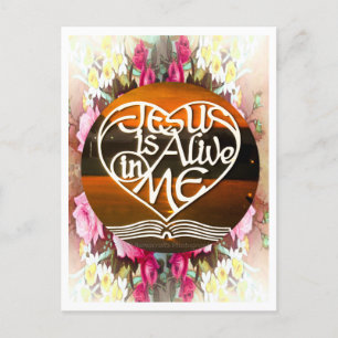 JESUS is & The Comforter ...Briefkaart Briefkaart