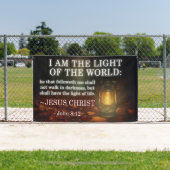 Jesus Is The Light Bible Verse Christian Church Spandoek (Insitu)