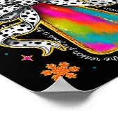 Jesus Is The Reason Christian Cross Coquette Bow C Poster (Hoek)