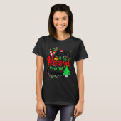 Jesus Is The Reason For Season Christmas Family Pa T-shirt (Voorkant volledig)