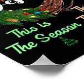 Jesus Is The Reason For The Season Christian Xmas  Poster (Hoek)