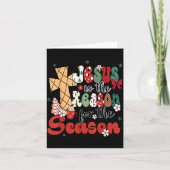 Jesus Is The Reason For The Season Christmas Jesus Kaart (Voorkant)