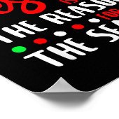 Jesus Is The Reason For The Season Christmas Xmas  Poster (Hoek)