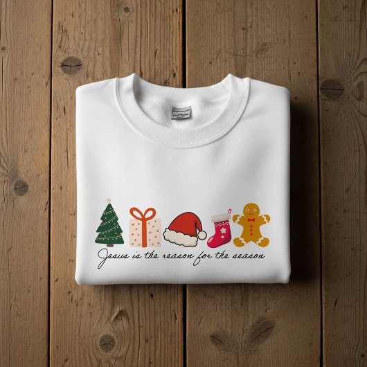 Jesus Is the Reason for the Season Icons  Trui