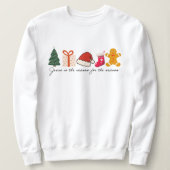 Jesus Is the Reason for the Season Icons  Trui (Design voorkant)