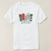 Jesus is the reason for the season t-shirt (Design voorkant)