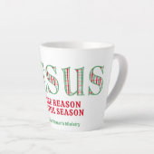 Jesus Is The Reason Latte Mug Mok (Rechterhoek)