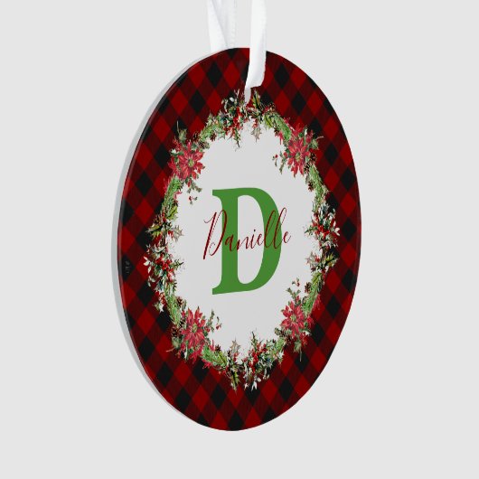 Jesus is the reason personalized ornament (voorkant)