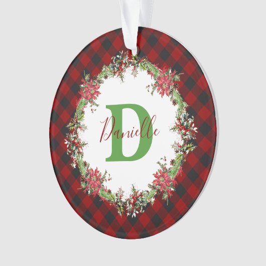 Jesus is the reason personalized ornament (voorkant)