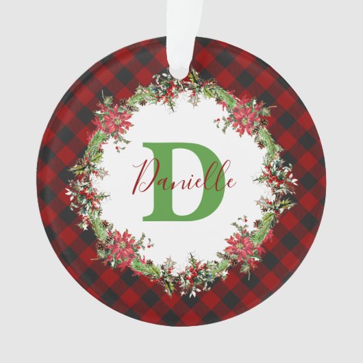 Jesus is the reason personalized ornament (voorkant)