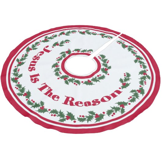 Jesus Is The Rede Kerstboom Rok (Gekanteld)