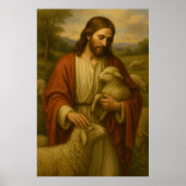 Jesus Is The Shephard #4™ LDS Wall Art Poster (Voorkant)