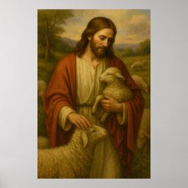 Jesus Is The Shephard #4™ LDS Wall Art Poster
