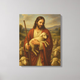 Jesus Is The Shephard #5™ LDS Muurschildersdoek Canvas Afdruk
