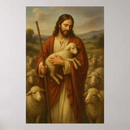 Jesus Is The Shephard #5™ LDS Wall Art Poster