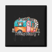 Jesus Is With You Through Every Journey Camper Chr Magneet (Voorkant)