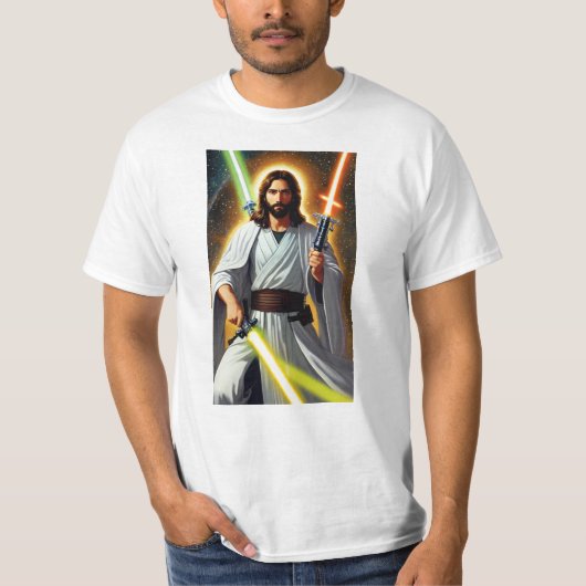 Jesus Jedi T-shirt (Voorkant)