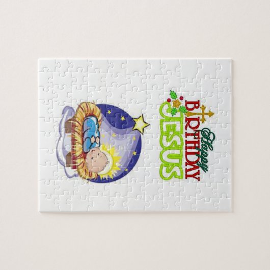 Jesus Jigzaag Puzzle Legpuzzel (Horizontaal)