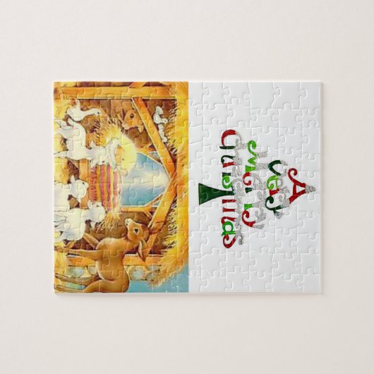 Jesus Jigzaag Puzzle Legpuzzel (Horizontaal)