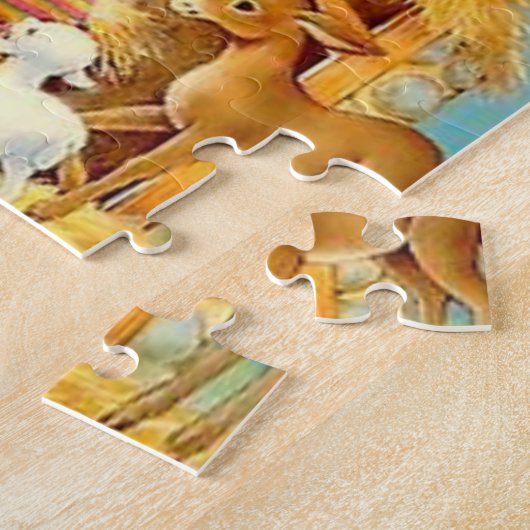 Jesus Jigzaag Puzzle Legpuzzel (Zijkant)
