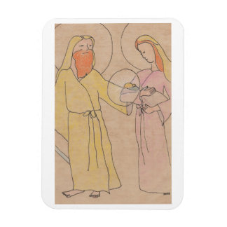 Jesus Joseph and Mary Magneet