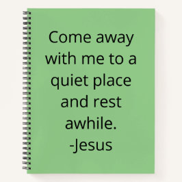 Jesus Journal - Rest Notitieboek