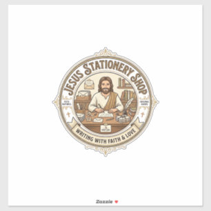 Jesus Kantoorboekhandel Jesus Kantoorboekhandel Ch Sticker